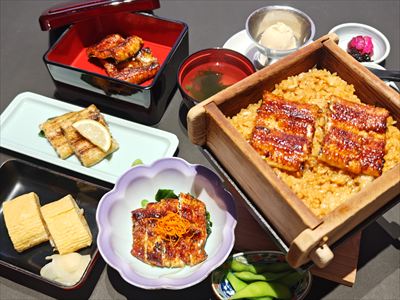 うなぎ料理　徳右ェ門