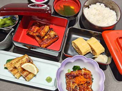 うなぎ料理　徳右ェ門